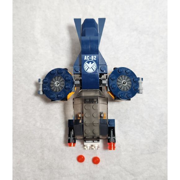 Lego Carnage's Shield Sky Attack Jet Flyer W/ Agent Minifigure 76036 Pre-owned - Picture 3 of 8